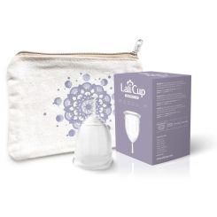 Menstrualna skodelica LaliCup prosojna