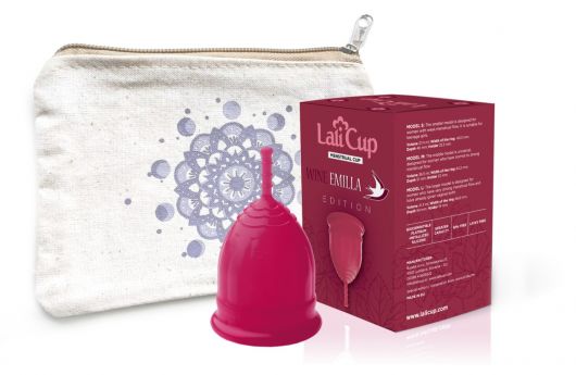Menstrualna skodelica LaliCup rdeča