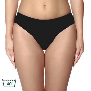 Bikini kopalke za inkontinenco črne (Maja)