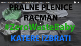 Pralne plenice Racman - katere izbrati