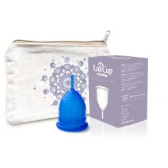 Menstrualna skodelica LaliCup modra